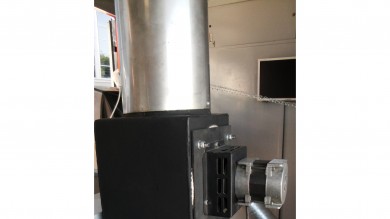 Suction fan programm for pellet and biomasboilers