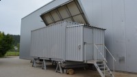 Container for biomass
